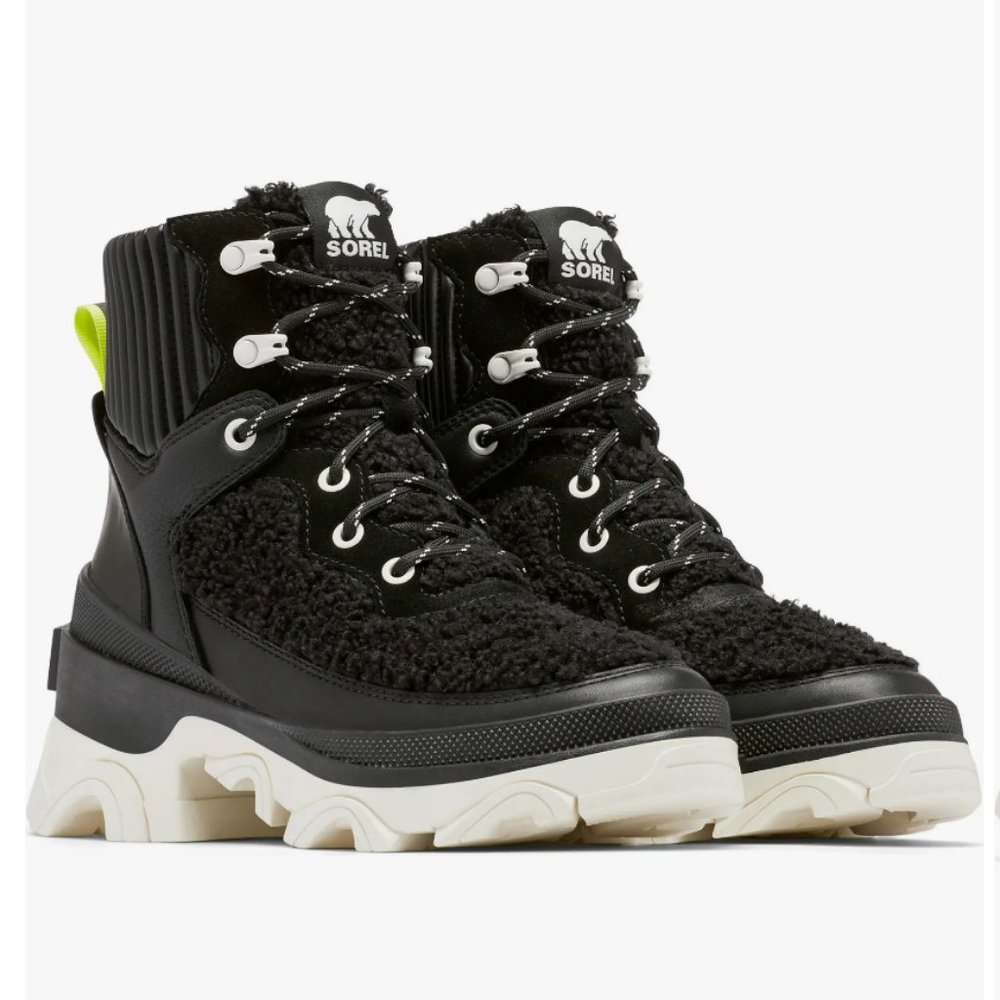 Sorel Brex™ Faux Shearling Lace-Up Boot (Women)